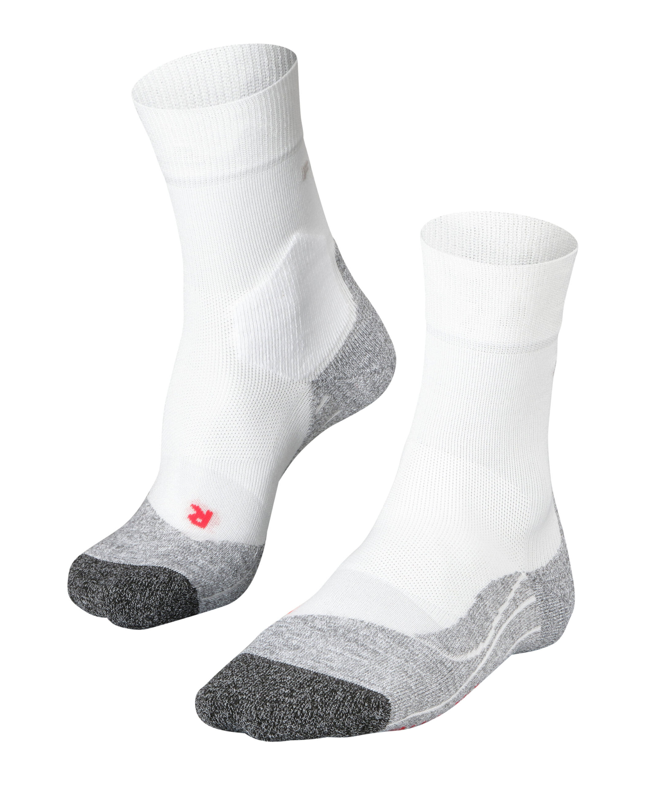 Chaussettes de course confortables pour hommes RU3 – Blanches – Pointure 44-45