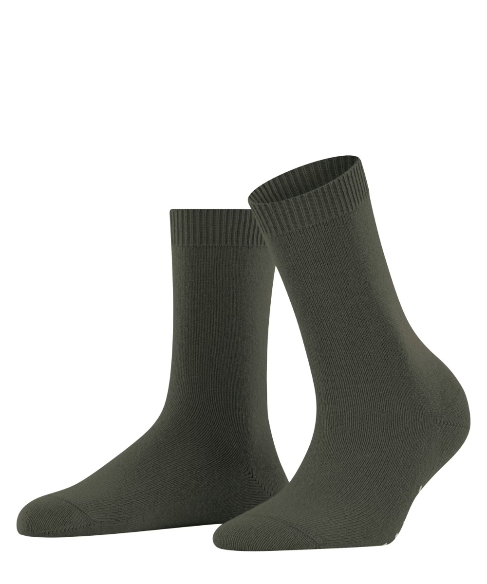 Damessokken Cosy Wool - Military - 39-42
