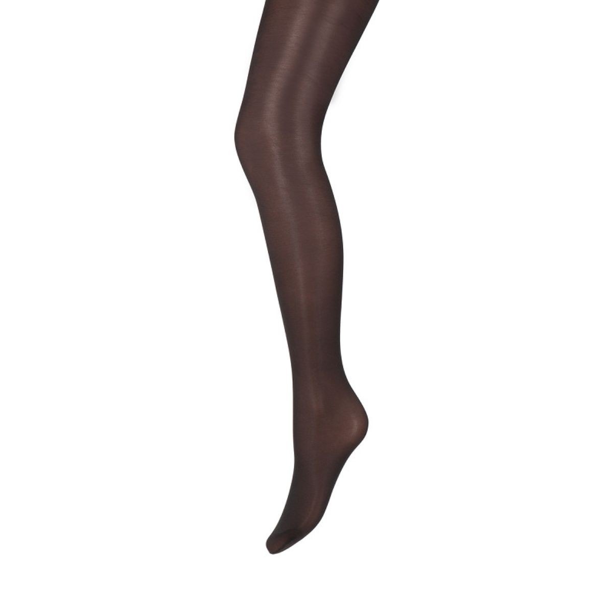 Damespanty mat 35 denier - Almost black - S-M
