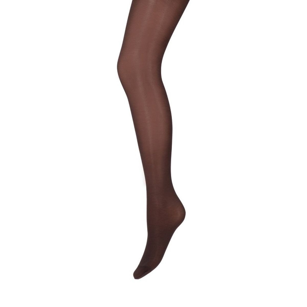 Damespanty mat 35 denier - Chocolate - L-XL