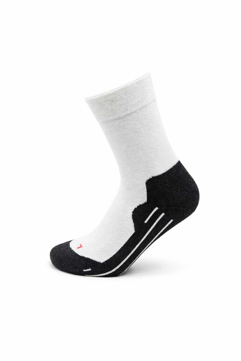 Unisex basics coolmax sokken - White - 35-38