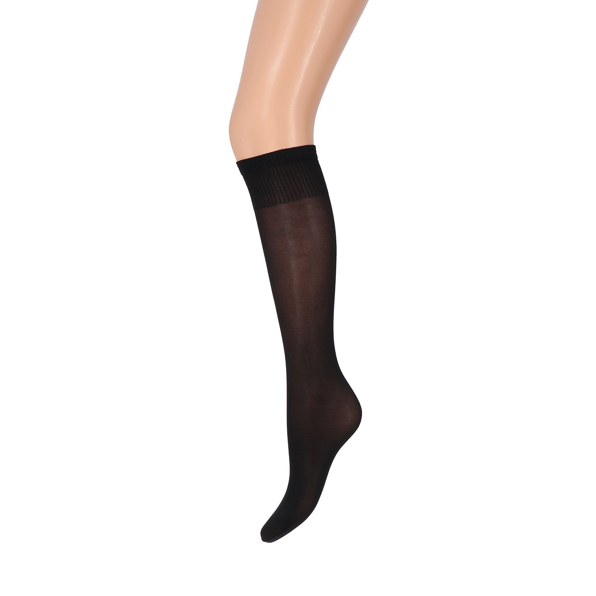 Chaussettes hautes 35 deniers – Noires