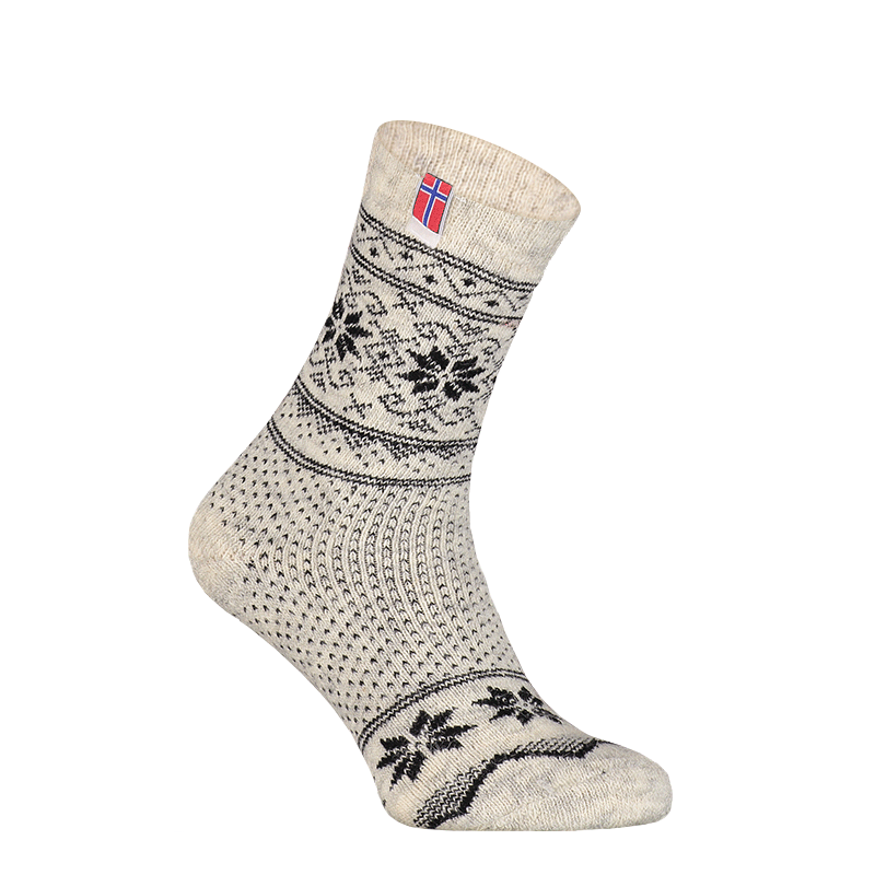 Norske Sokker – Noir – 39-42