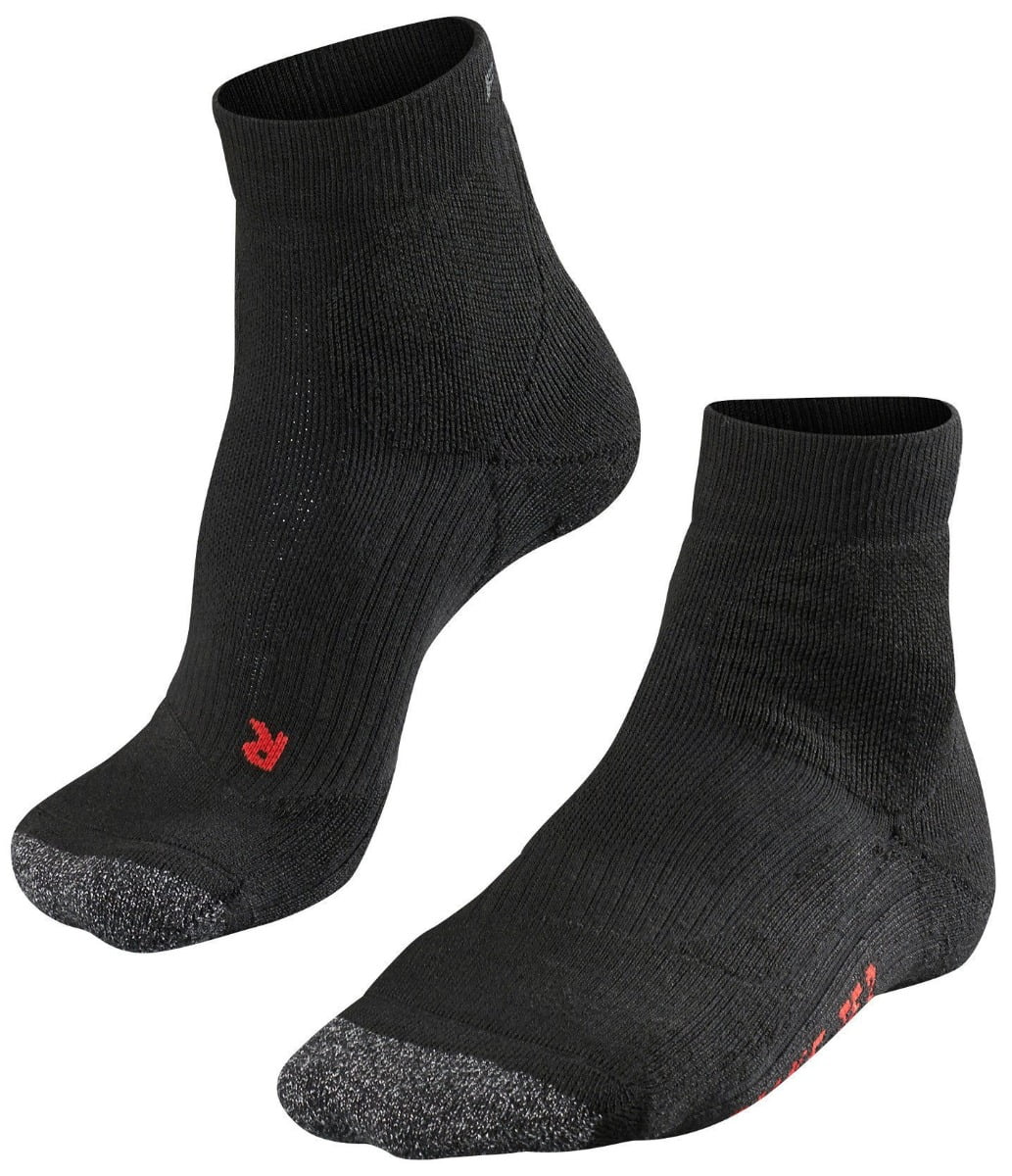 Chaussettes de tennis courtes TE2 – Noires – Tailles 39-40