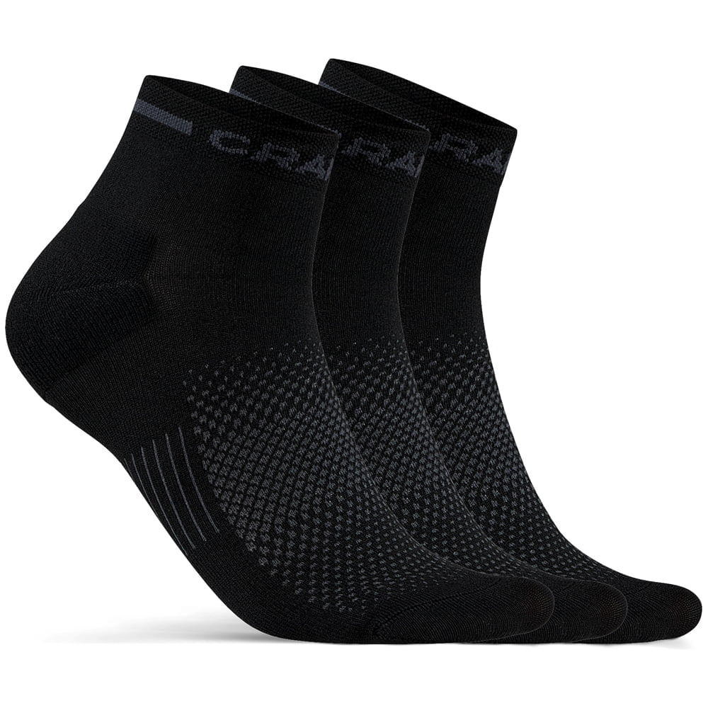 Chaussettes de sport uniquement – ​​Noires – 43-45