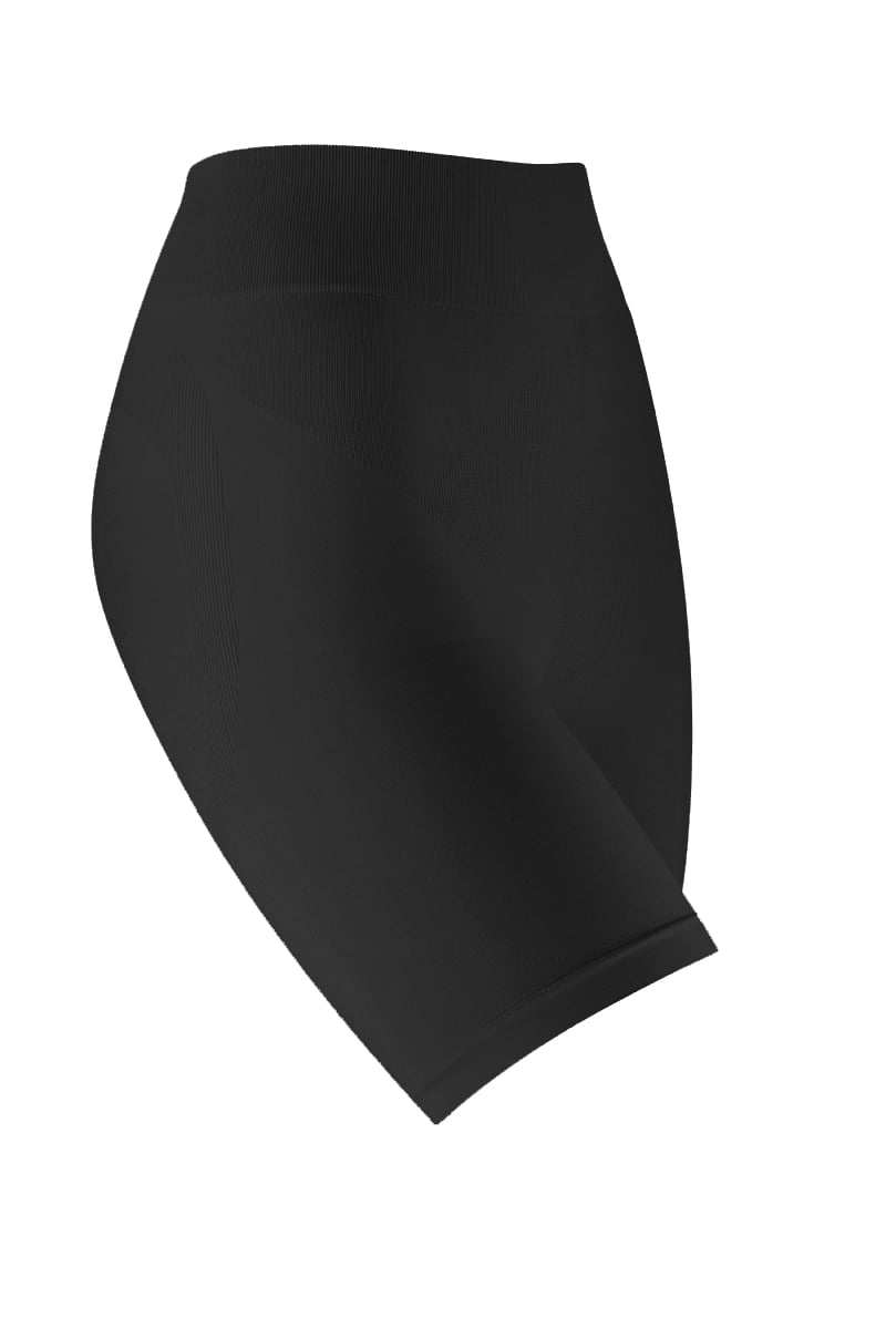 Leggings courts gainants sans coutures – Noir – XXXL