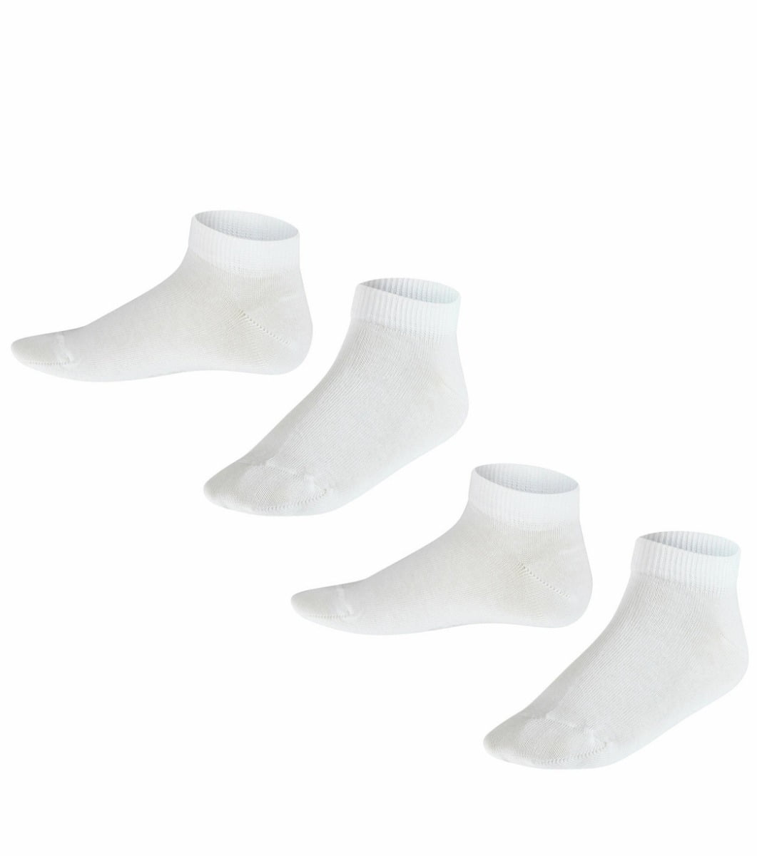 Chaussettes de sport pour enfants Happy – Blanches – 35-38