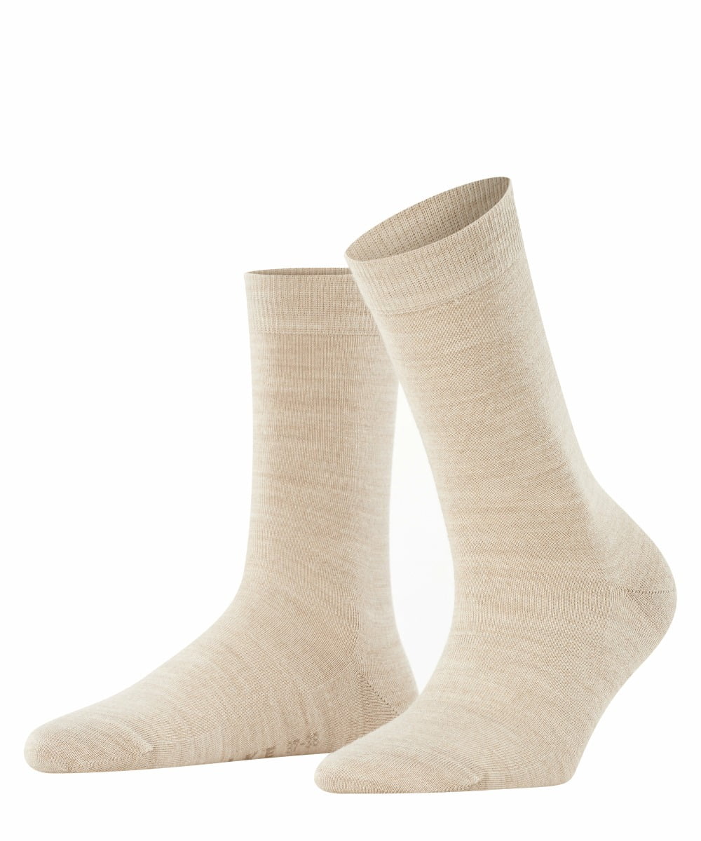 Chaussettes Softmerino pour femmes – Beige clair – 37-38