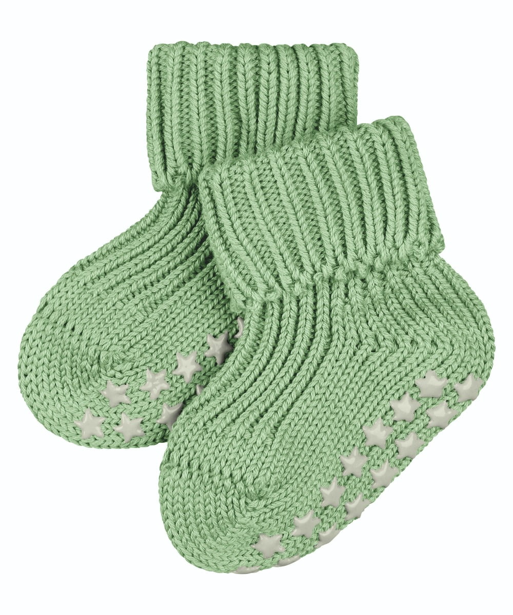 Chaussettes bébé en coton Catspads – Vertes – 62-68