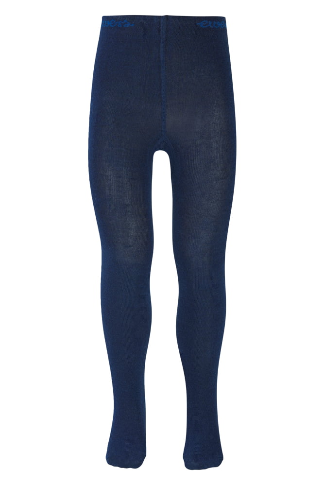 Collants en coton pour enfants – Bleu marine – 80-86