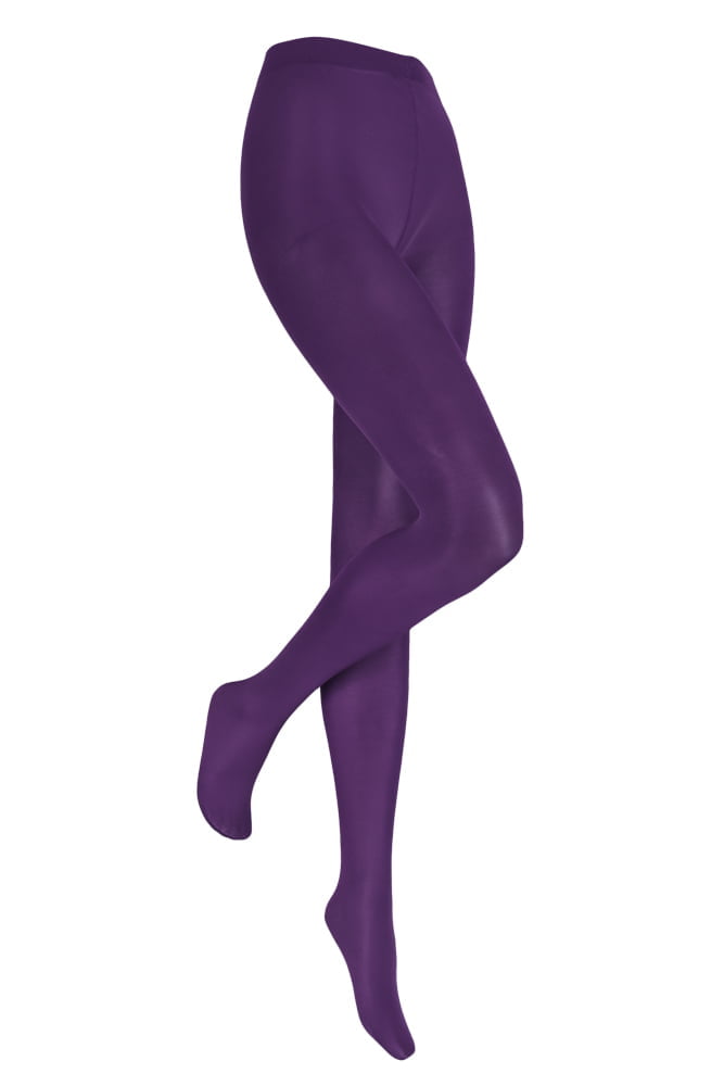 Collants 60 deniers en microfibre – Violet impérial – Taille S-M