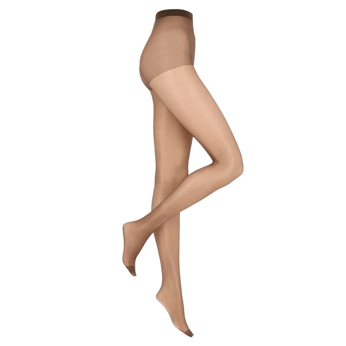 Collants seconde peau 15 deniers – Chocolat – L