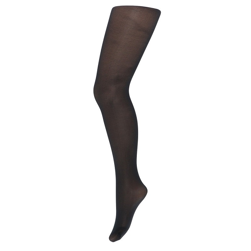 Collants brillants pour filles – 35 deniers – Bleu marine – 140-152