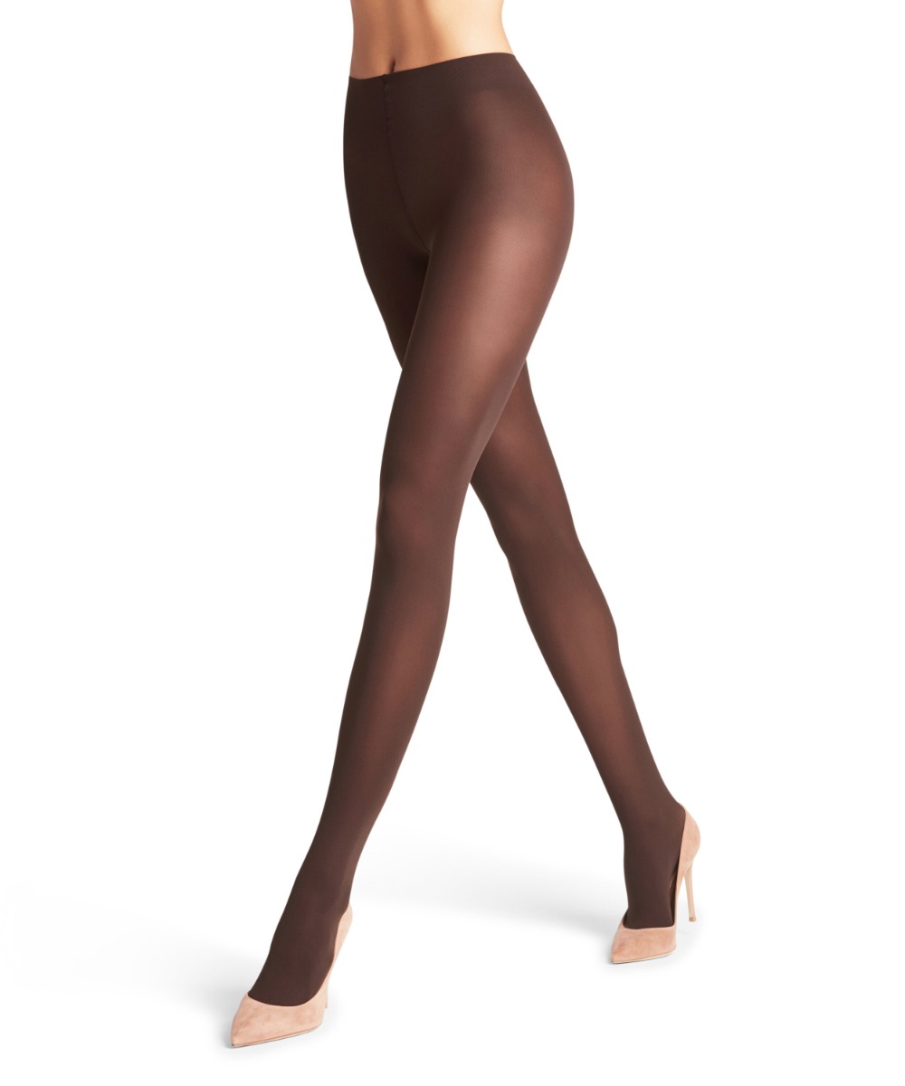 Collants mats 50 deniers pour femme – Cigare – M