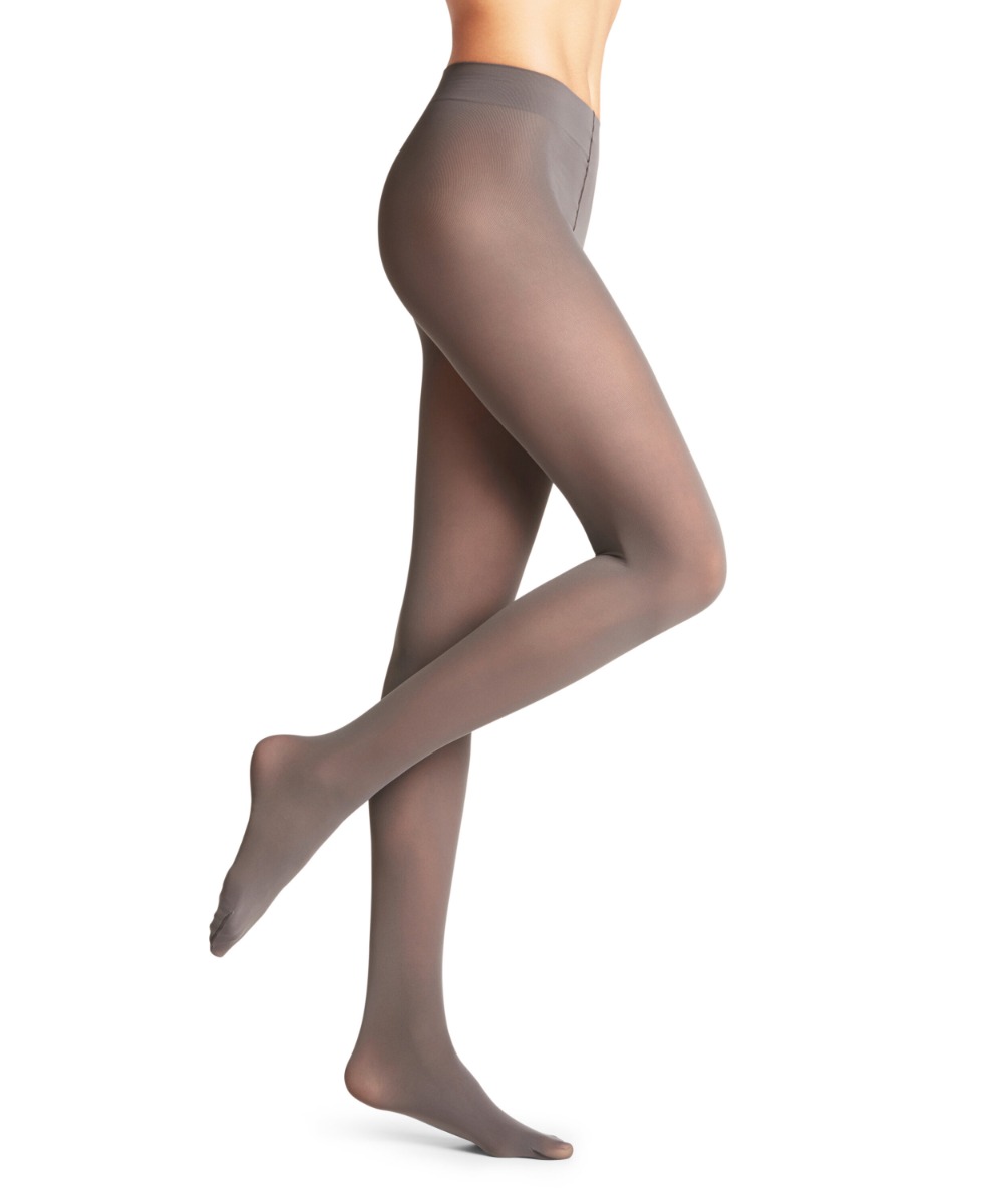 Collants mats 50 deniers pour femme – Platine – L