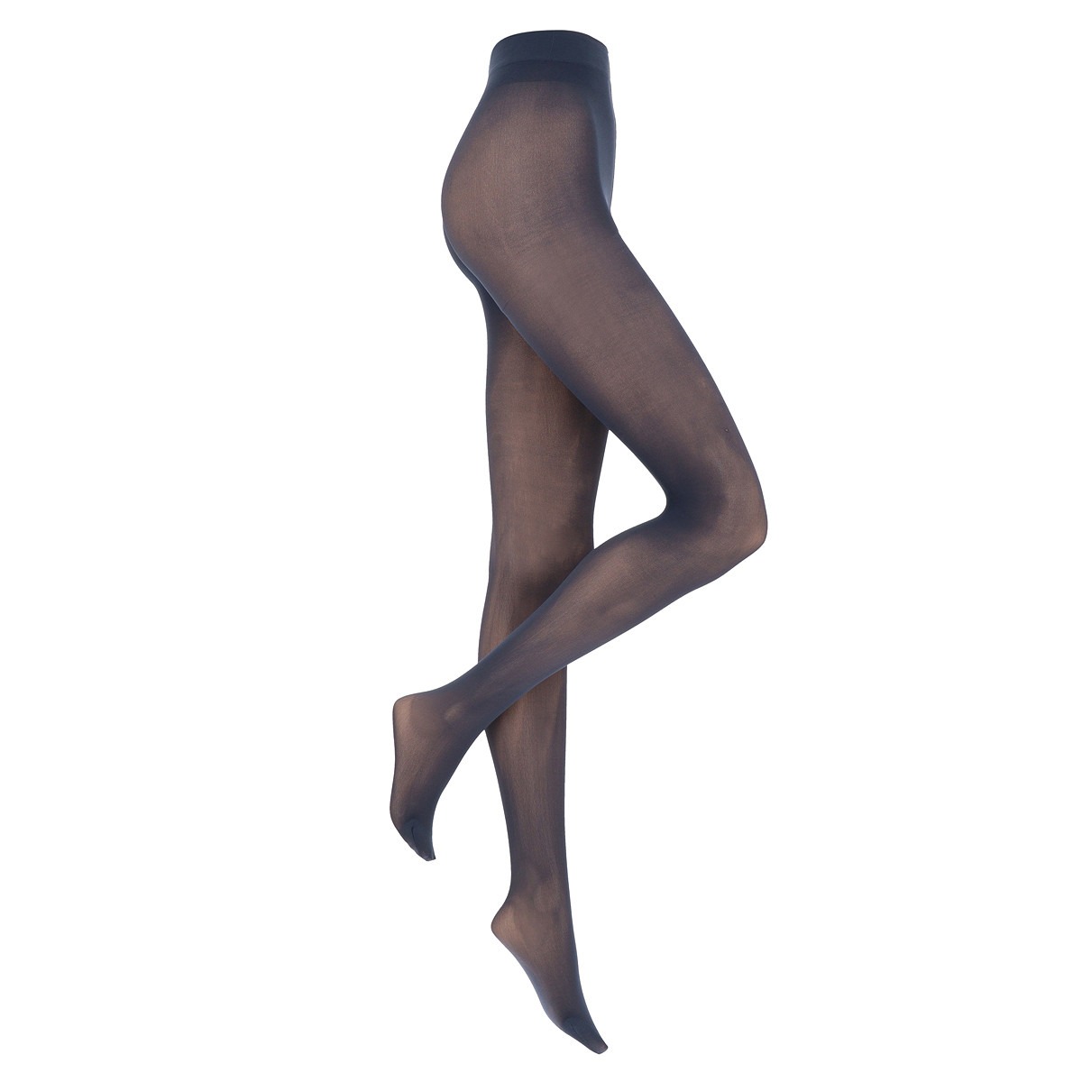 Collants semi-opaques 40 deniers – Bleus – XL